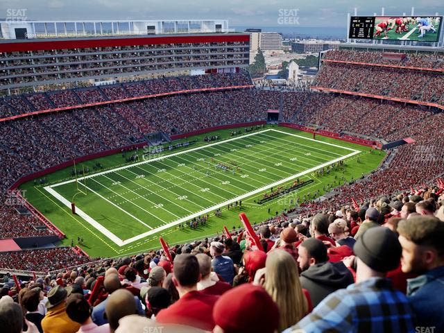 Levi's Stadium - Section 418 Seat View Levi's Stadium - Section 418 Seat View