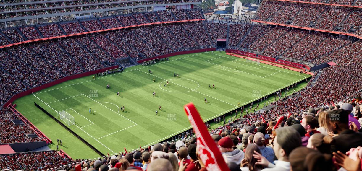 Levi's Stadium - Section 418 Seat View