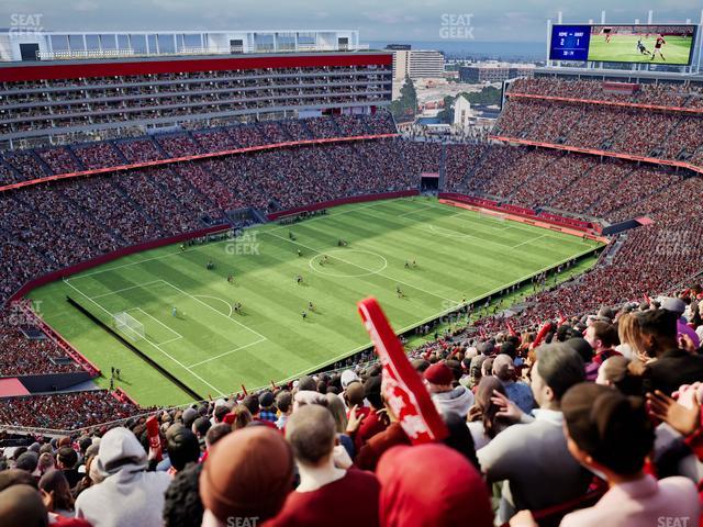 Levi's Stadium - Section 418 Seat View Levi's Stadium - Section 418 Seat View