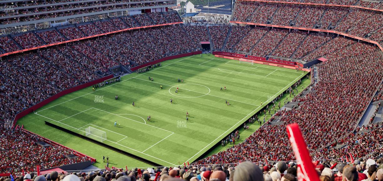 Levi's Stadium - Section 420 Seat View