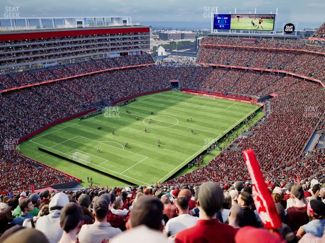 Levi's Stadium - Section 420 Seat View Levi's Stadium - Section 420 Seat View
