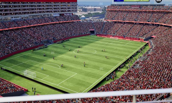 Levi's Stadium - Section 420 Seat View