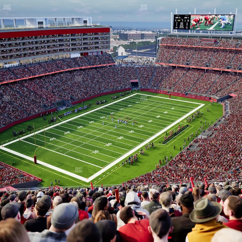 Levi's Stadium - Section 420 Seat View