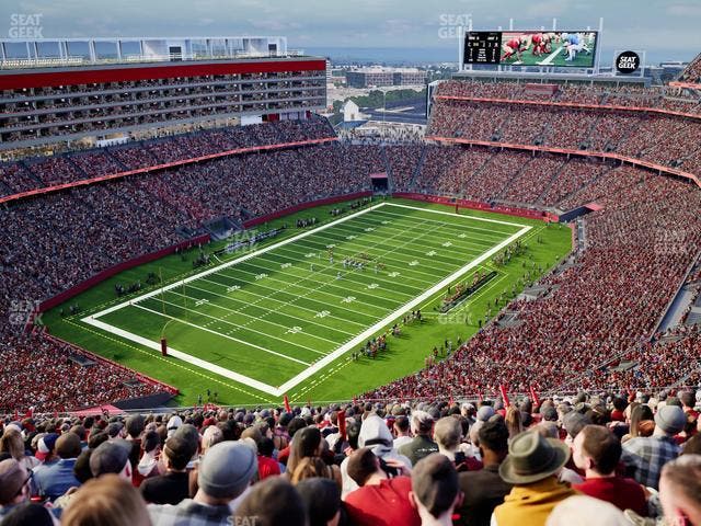 Levi's Stadium - Section 420 Seat View Levi's Stadium - Section 420 Seat View
