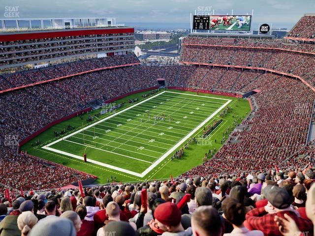 Levi's Stadium - Section 421 Seat View Levi's Stadium - Section 421 Seat View