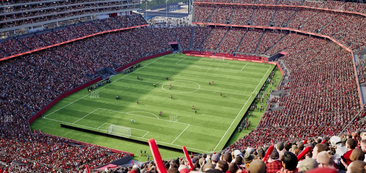 Levi's Stadium - Section 422 Seat View