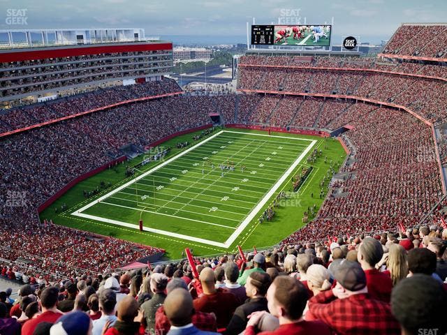 Levi's Stadium - Section 422 Seat View Levi's Stadium - Section 422 Seat View