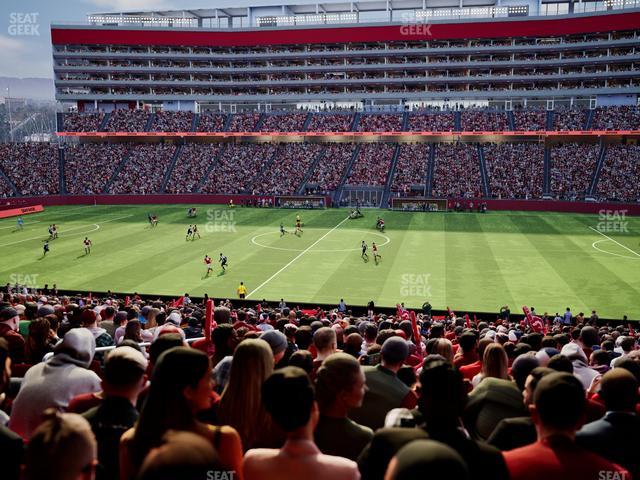Levi's Stadium - Section C 113 Seat View Levi's Stadium - Section C 113 Seat View