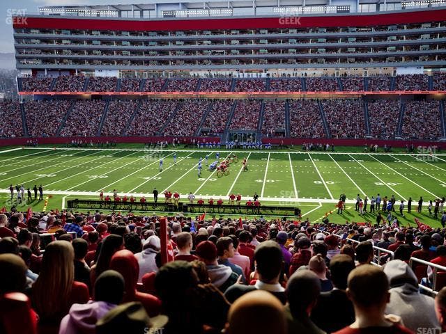 Levi's Stadium - Section C 114 Seat View Levi's Stadium - Section C 114 Seat View