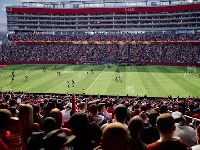 Levi's Stadium - Section C 114 Seat View Levi's Stadium - Section C 114 Seat View