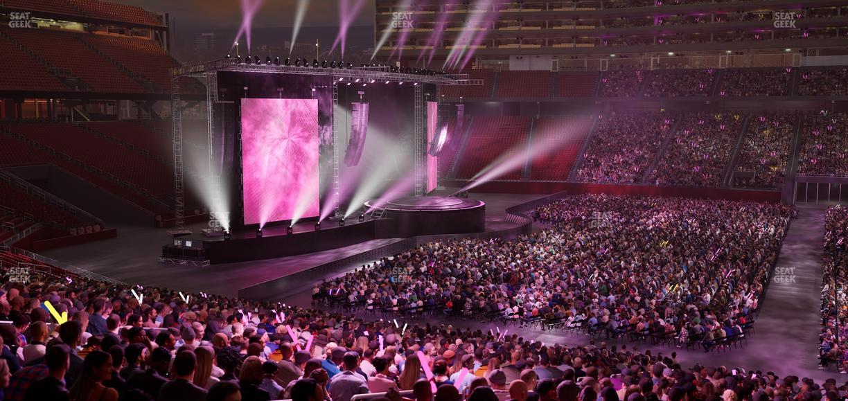 Levi's Stadium - Section C 115 Seat View