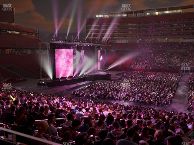 Levi's Stadium - Section C 115 Seat View Levi's Stadium - Section C 115 Seat View