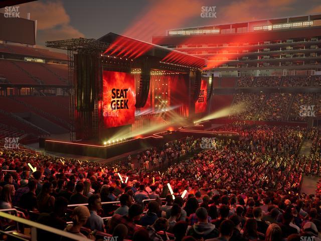 Levi's Stadium - Section C 115 Seat View