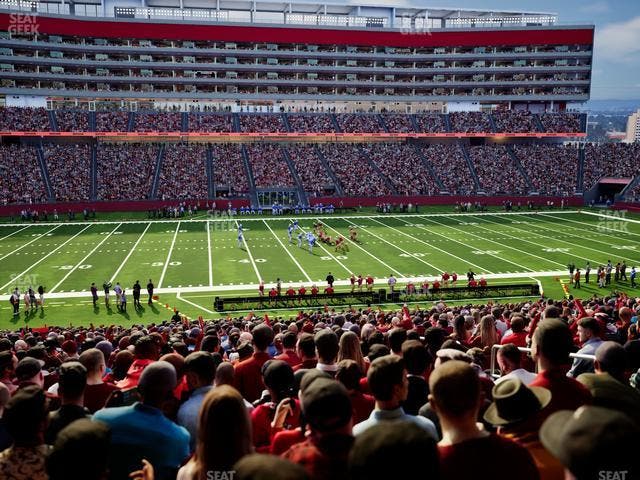 Levi's Stadium - Section C 117 Seat View Levi's Stadium - Section C 117 Seat View