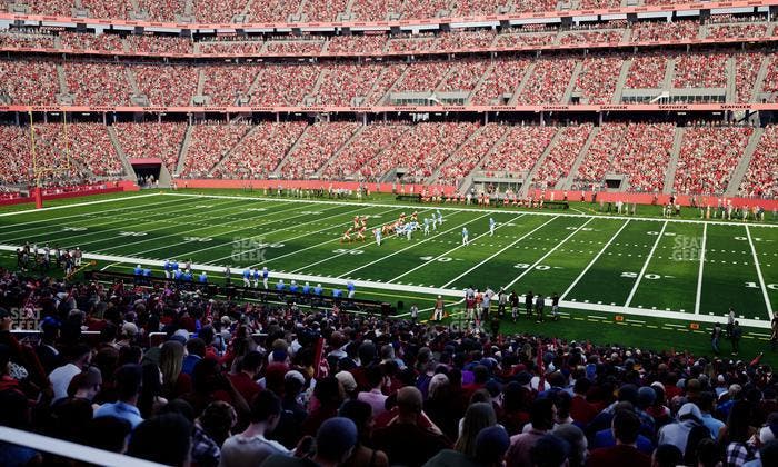 Levi's Stadium - Section C 135 Seat View