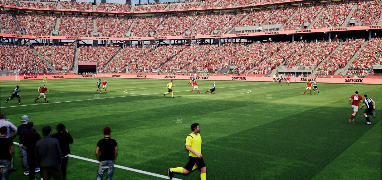 Levi's Stadium - Section C 135 Seat View