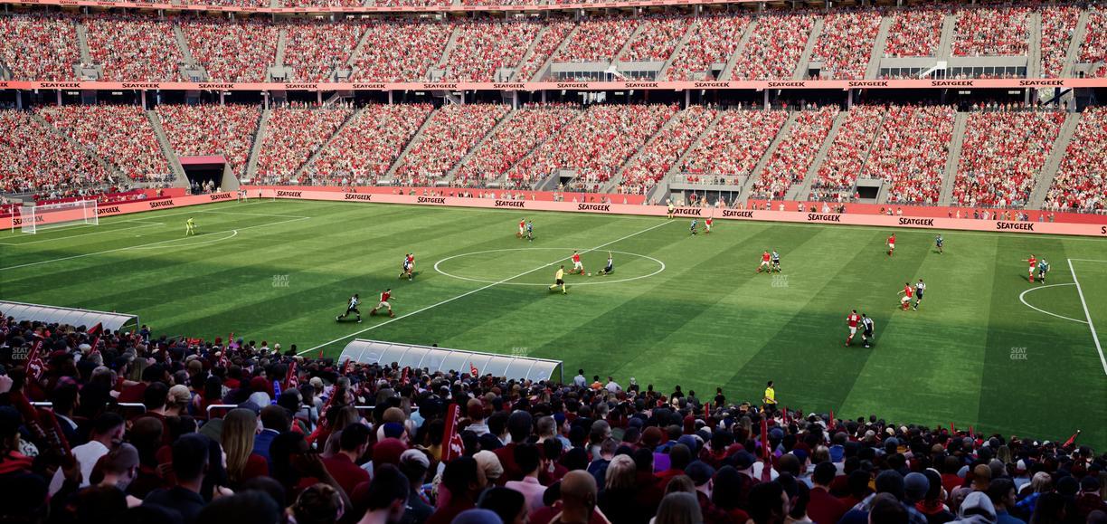 Levi's Stadium - Section C 135 Seat View