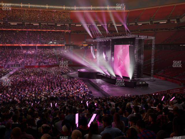 Levi's Stadium - Section C 136 Seat View Levi's Stadium - Section C 136 Seat View