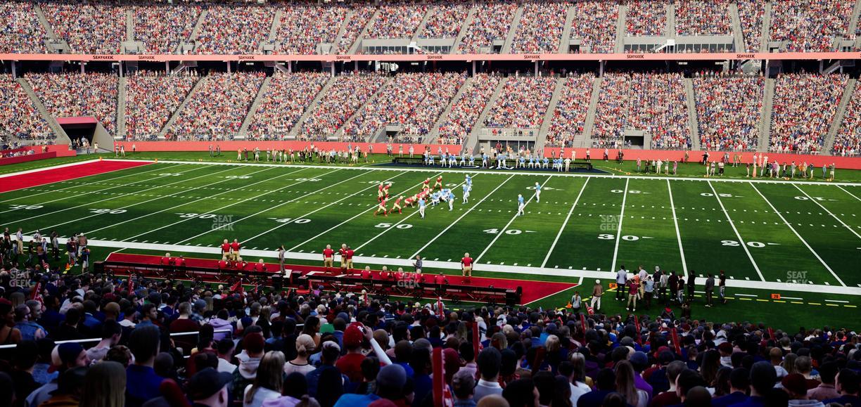 Levi's Stadium - Section C 136 Seat View