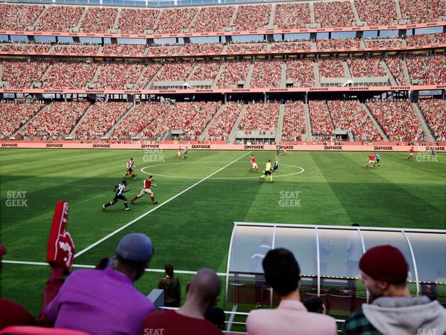 Levi's Stadium - Section C 137 Seat View Levi's Stadium - Section C 137 Seat View