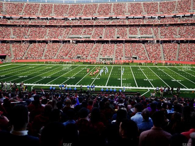 Levi's Stadium - Section C 137 Seat View Levi's Stadium - Section C 137 Seat View
