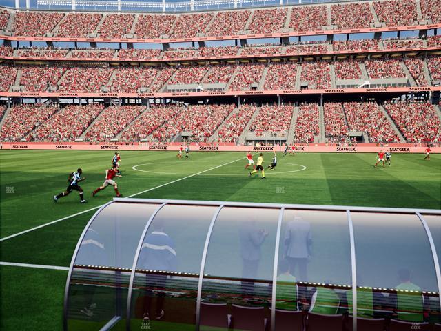Levi's Stadium - Section C 137 Seat View