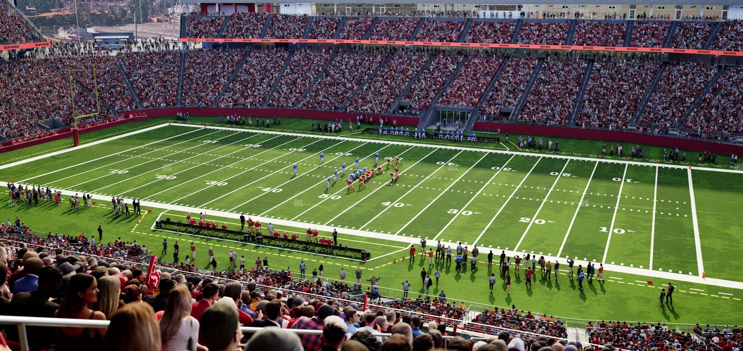 Levi's Stadium - Section C 212 Seat View