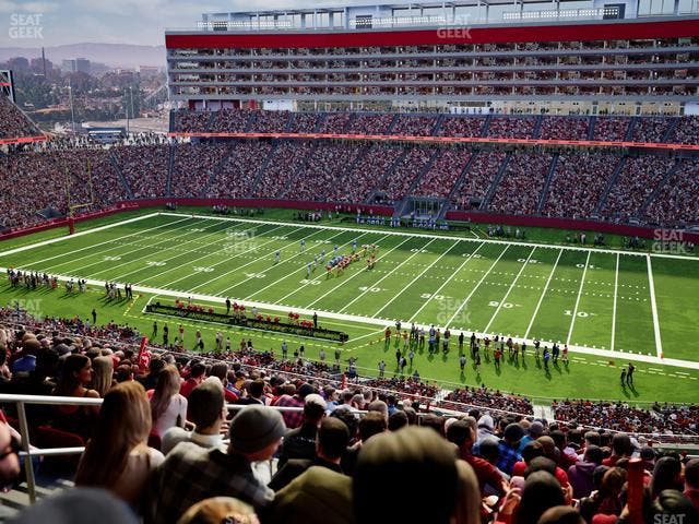 Levi's Stadium - Section C 212 Seat View Levi's Stadium - Section C 212 Seat View