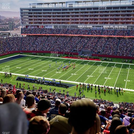 Levi's Stadium - Section C 212 Seat View