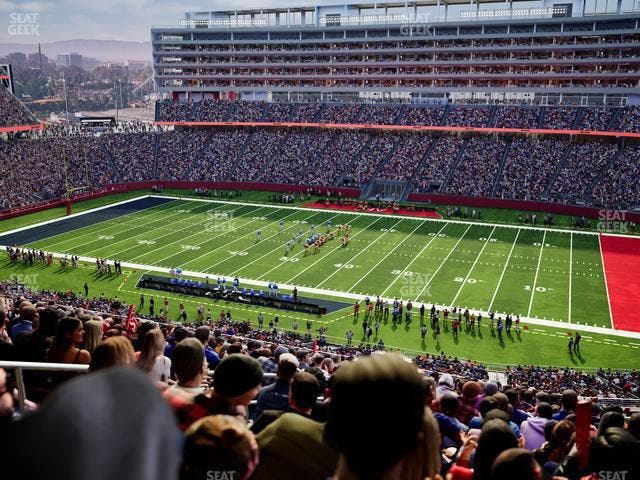 Levi's Stadium - Section C 212 Seat View