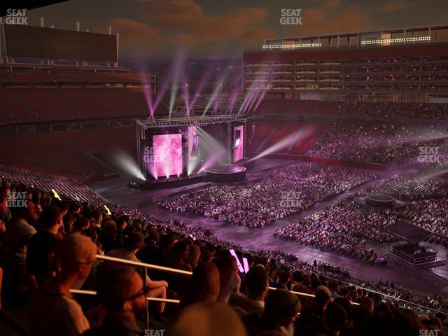 Levi's Stadium - Section C 212 Seat View Levi's Stadium - Section C 212 Seat View