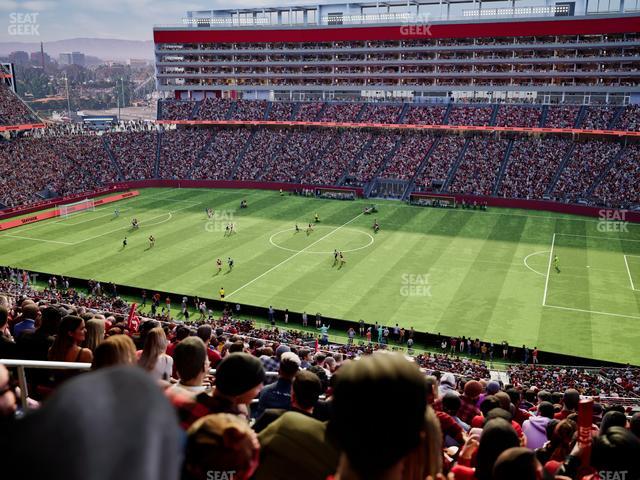 Levi's Stadium - Section C 212 Seat View Levi's Stadium - Section C 212 Seat View