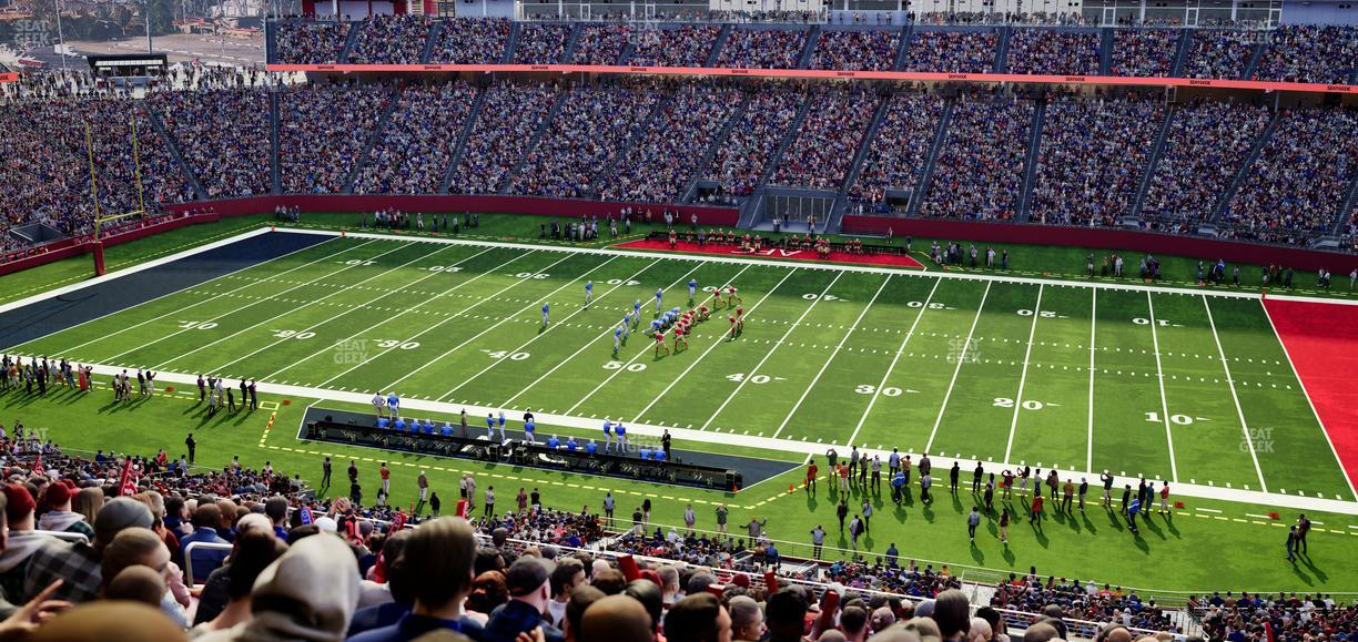 Levi's Stadium - Section C 213 Seat View
