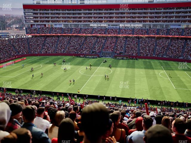 Levi's Stadium - Section C 214 Seat View Levi's Stadium - Section C 214 Seat View