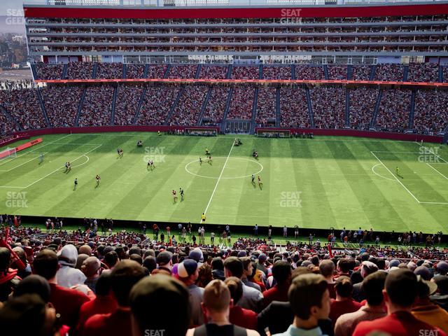 Levi's Stadium - Section C 215 Seat View Levi's Stadium - Section C 215 Seat View