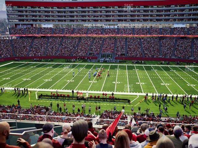 Levi's Stadium - Section C 215 Seat View Levi's Stadium - Section C 215 Seat View