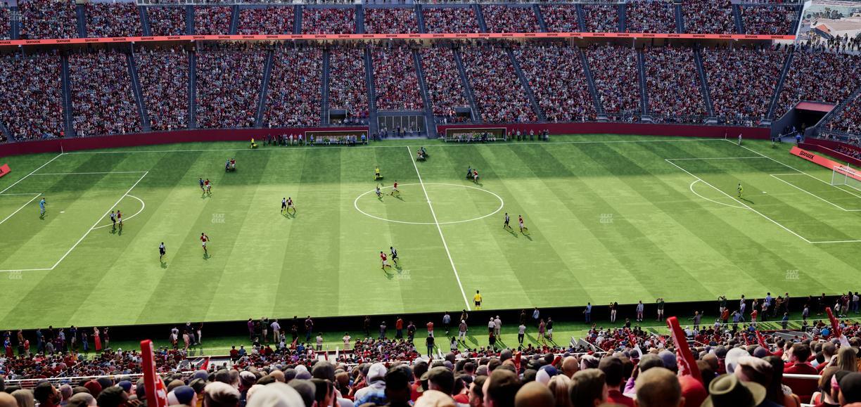 Levi's Stadium - Section C 217 Seat View