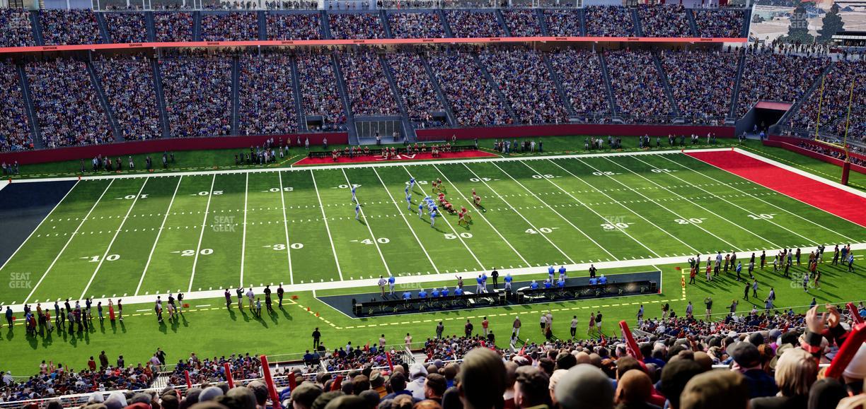 Levi's Stadium - Section C 218 Seat View