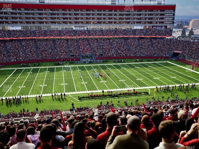 Levi's Stadium - Section C 218 Seat View Levi's Stadium - Section C 218 Seat View