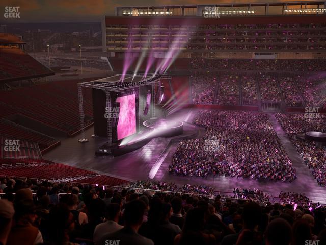 Levi's Stadium - Section C 218 Seat View Levi's Stadium - Section C 218 Seat View