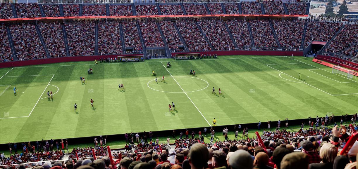 Levi's Stadium - Section C 218 Seat View