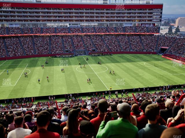 Levi's Stadium - Section C 218 Seat View Levi's Stadium - Section C 218 Seat View