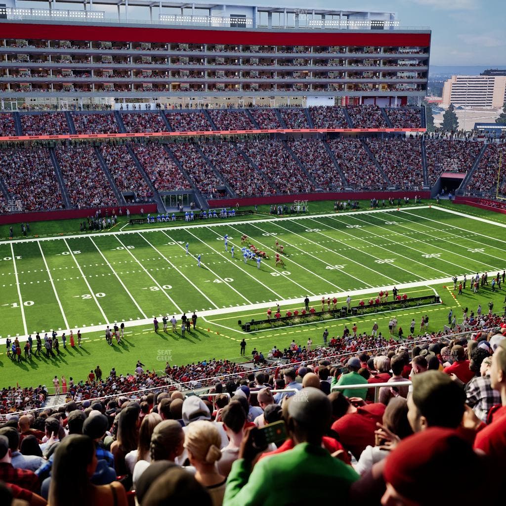 Levi's Stadium - Section C 220 Seat View