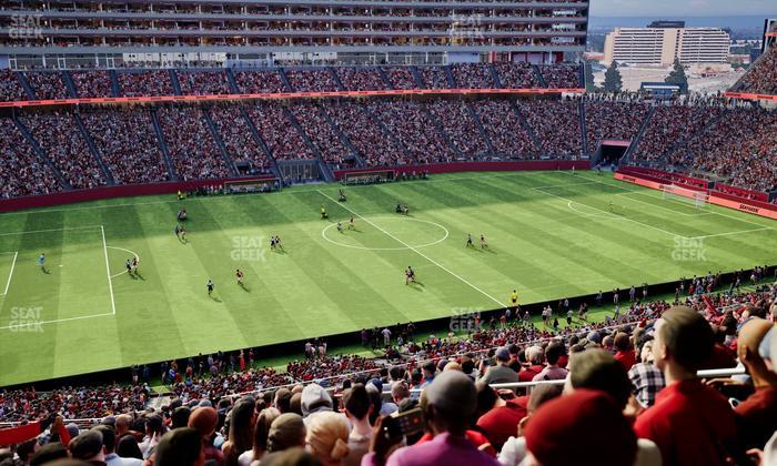 Levi's Stadium - Section C 220 Seat View