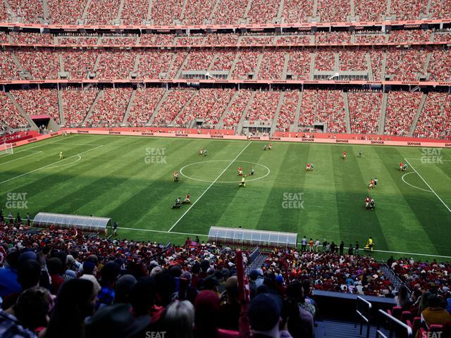 Levi's Stadium - Section C 238 Seat View Levi's Stadium - Section C 238 Seat View