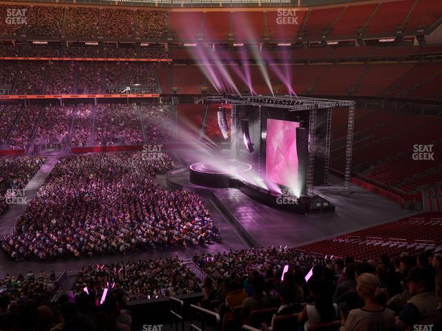 Levi's Stadium - Section C 238 Seat View Levi's Stadium - Section C 238 Seat View