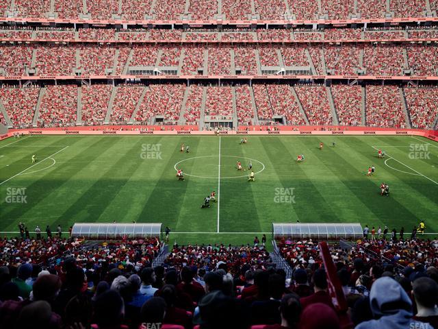 Levi's Stadium - Section C 239 Seat View Levi's Stadium - Section C 239 Seat View