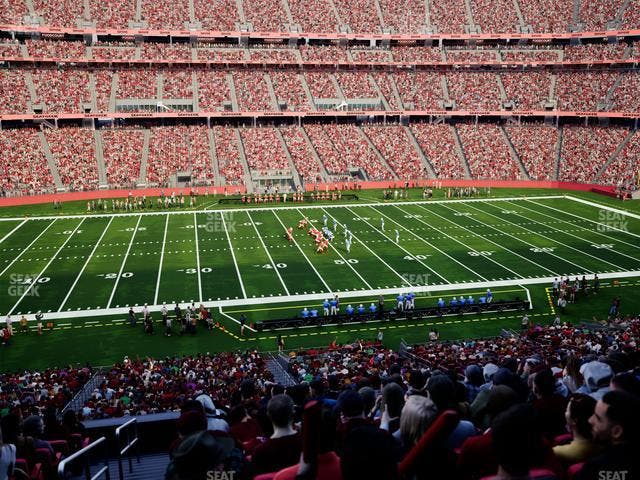 Levi's Stadium - Section C 240 Seat View Levi's Stadium - Section C 240 Seat View