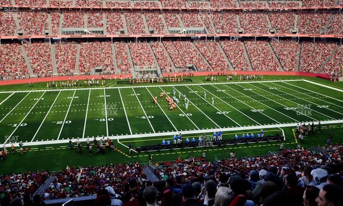Levi's Stadium - Section C 240 Seat View