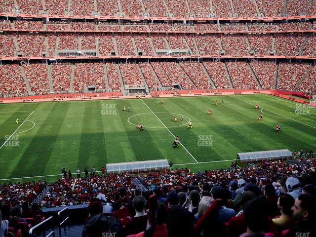 Levi's Stadium - Section C 240 Seat View Levi's Stadium - Section C 240 Seat View